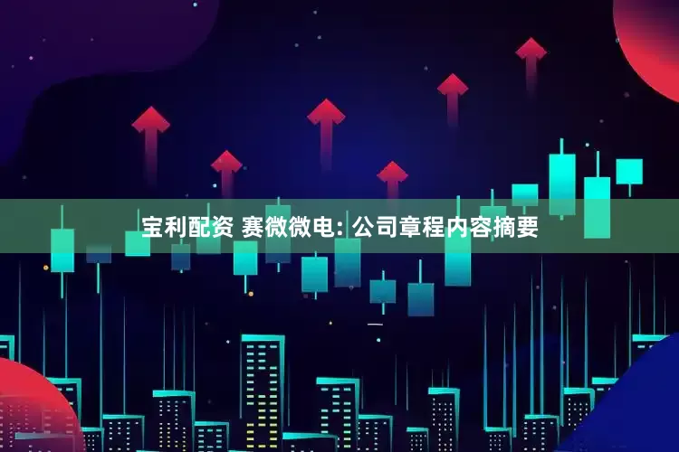 宝利配资 赛微微电: 公司章程内容摘要